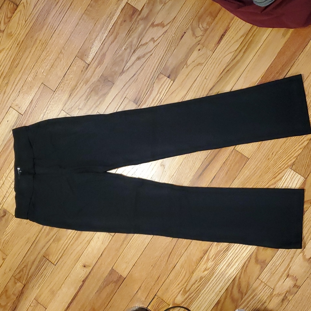 AB Studio Comfy Black Work Pants - Size Small
